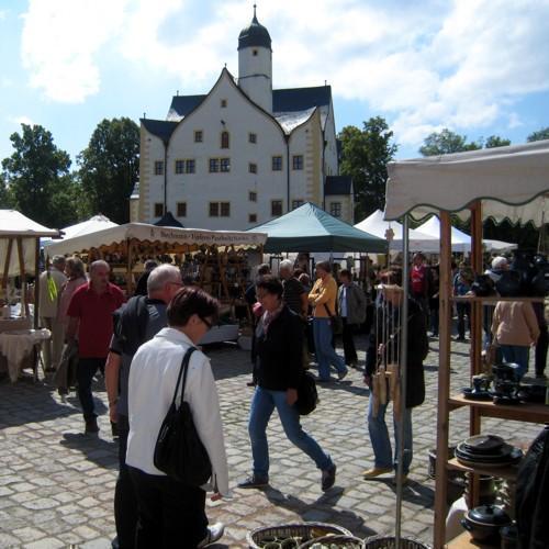 Töpfermarkt Wasserschloss Klaffenbach